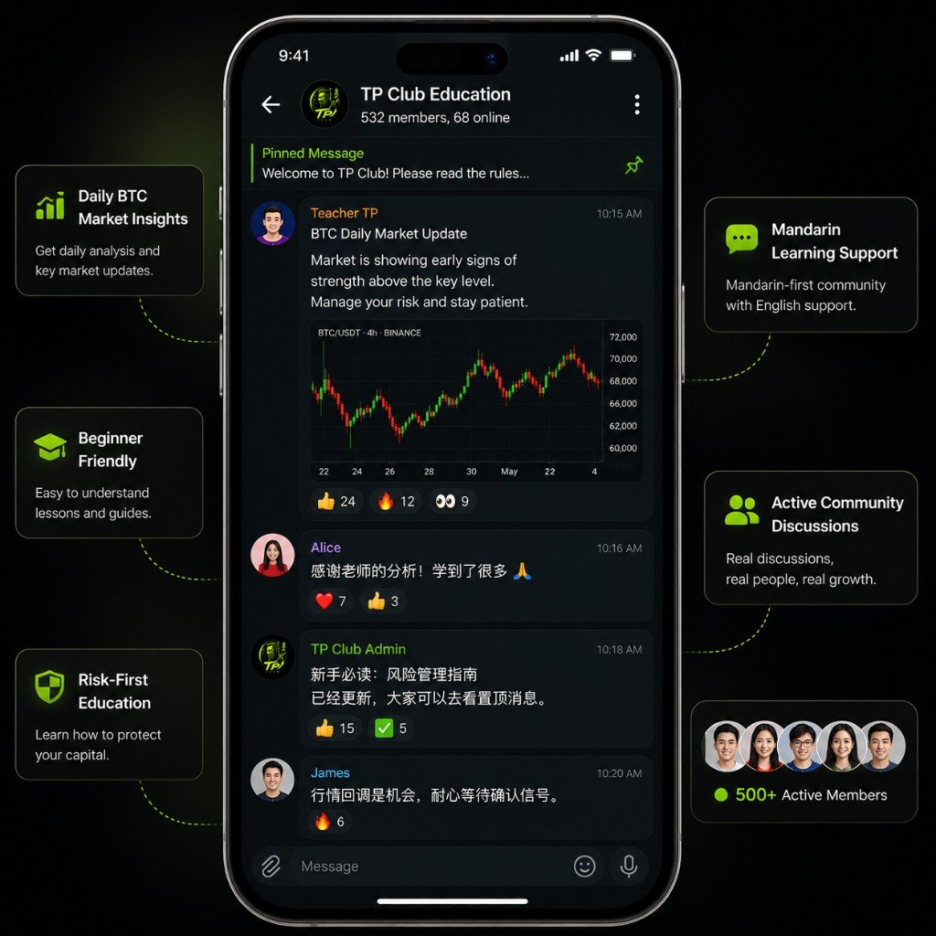 TP Club Telegram education community preview